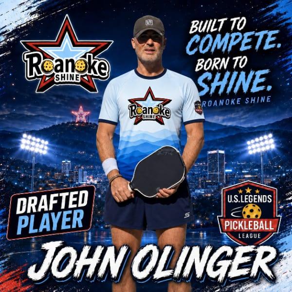 John Olinger — drafted by the Roanoke Shine